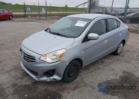 2017 Mitsubishi Mirage G4 Es from USA, damaged, VIN ML32F3FJ5HHF15328
